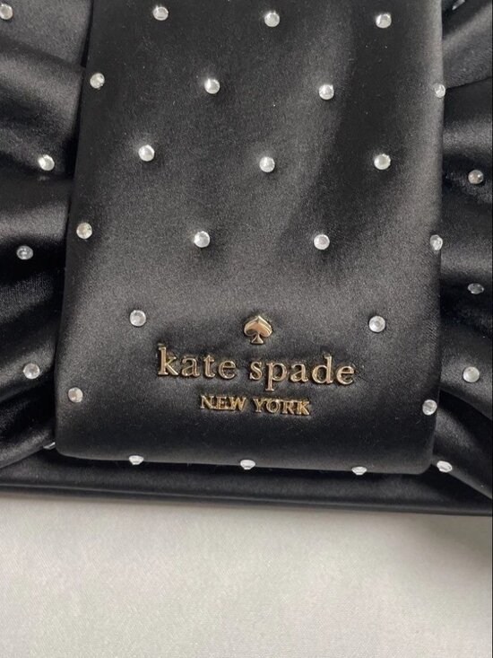 Kate Spade Millie Crystal Bow Embellished Crossbody - Picture 3 of 6